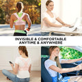 Vicorrect Posture Corrector for Women - Upper Back Brace Adjustable & Breathable for Posture Correction: Neck Shoulder & Upper Back Pain Relief