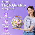 LET'S RESIN 1/2 Gallon Casting Epoxy Resin,Bubble Free & Crystal Clear Epoxy Kit,2 Part Resin and Hardener for Jewelry Making,Crafts,Tumbler,Art