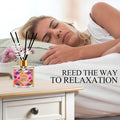 Reed Diffuser for Home, 6.7Oz Sweet Berry Scent Diffusers for Bathroom Air Freshener, Aromatherapy Diffuser for Room Office and Desk Decor