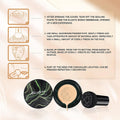 Mushroom Head Air Cushion CC Cream - BB Cream Face Makeup Foundation for Mature Skin Moisturizing Concealer Brighten Long-Lasting, Even Skin Tone