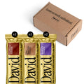 David High Protein Bars No Sugar - Sugar Free Protein Bars, Low Carb, Gluten Free - 28G of Protein, 150 Calories - David Bar On-The-Go Snack -