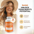 Macuhealth Liposomal Vitamin C 1000MG per Serving - High Bioavailablity Vitamin with Fat-Soluble Antioxidants and Enhanced Absorption - 3 Month Supply