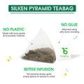 Teabox Green Tea Sampler Bags | 100% Natural I Immunity Boosting Sampler Pack | USDA Certified Organic Green Tea (100 Count (Pack of 1))