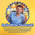 Scrub Daddy Scratch-Free Multipurpose Kitchen Sponges - Bulk Dish Sponges for Kitchen, Bathroom, Household Cleaning & More - Made with Bpa-Free