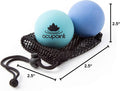 Physical Massage Therapy Ball Set - Ideal for Yoga, Deep Tissue Massage, Trigger Point Therapy and Myofascial Release Physical Therapy Equipment