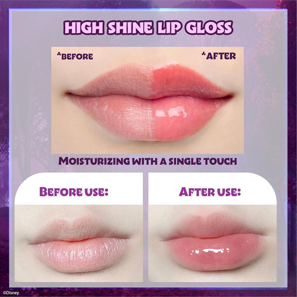 Disney Frozen 12 Piece Plant Based Lip Gloss, Girls Party Favors, First Makeup Set for Girl, Perfect for Parties, Sleepovers, and Birthday Gifts,