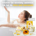 Sunflower Gifts for Women, Sending Sunshine Gift Basket, Get Well Soon for Sick Friend, Feel Better Care Package after Surgery Recovery, Thinking