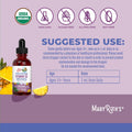 Maryruth Organics Vitamin D3 Liquid Drops | Megadose 4000 IU | USDA Organic Liquid Vitamin D Spray for Adults & Kids | Immune Support & Bone