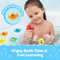 UFO Toddler Bath Toys Floating Pool Toys, Shower Bathtub Alphabet Learning ABC Letters Game, Baby Water Pool Swimming Toys, Educational Learning
