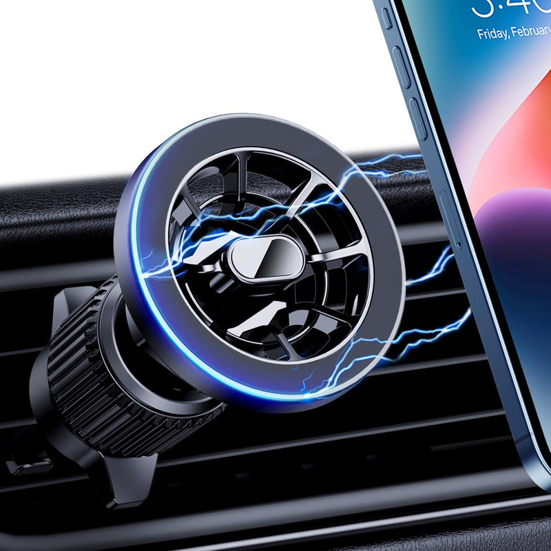 PGU for Magsafe Car Mount, [Strongest Magnets][Unlimited Angles] Magnetic Phone Holder for Car Vent Cell Phone Holder Car Mount for Iphone 12/13
