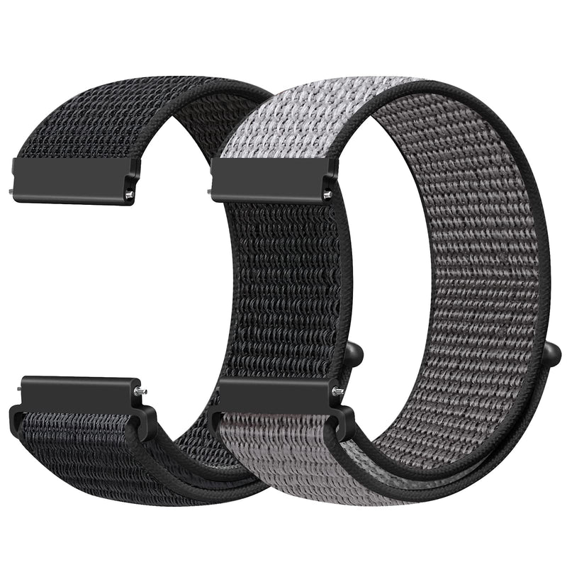 22Mm Nylon Quick Release Bands Compatible with Samsung Galaxy Watch 3 45Mm/Galaxy Watch 46Mm/Gear S3 Frontier/Classic/Garmin Venu 3/Venu