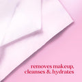 Burt'S Bees Rose Water Face Wipes, for All Skin Types, Hydrating Micellar Makeup Remover & Facial Cleansing Towelettes, 30 Ct (3-Pack)