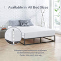 Plastic Mattress Protector Zippered Olympic Queen, Waterproof Vinyl Mattress Cover, Heavy Duty Noiseless Mattress Encasement by Blissford