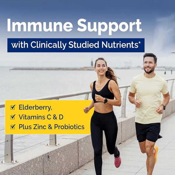 Planet 3 Vitamin Packs with Core Supplements | Heart, Eye and Immune Support with Elderberry Vitamin C and Zinc, Multivitamin, Omega 3, Vitamin D,