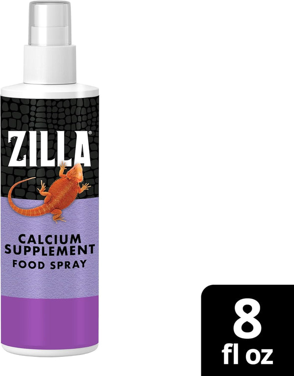 Zilla Calcium Supplement Spray 8 Oz.