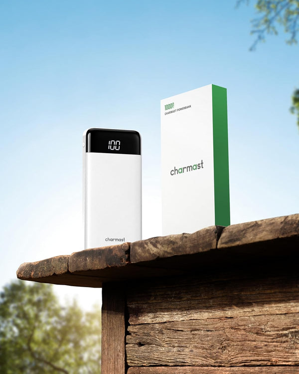 Portable Charger with Built in Cables, Portable Charger with Cords Wires Slim 10000Mah Travel Battery Pack 6 Outputs 3 Inputs 3A Fast Charging