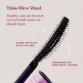 Tower 28 Makewaves Mascara - Volumizing and Lash Lengthening Water-Resistant Mascara - No Clumping or Flaking - for Sensitive Eyes â Jet Black