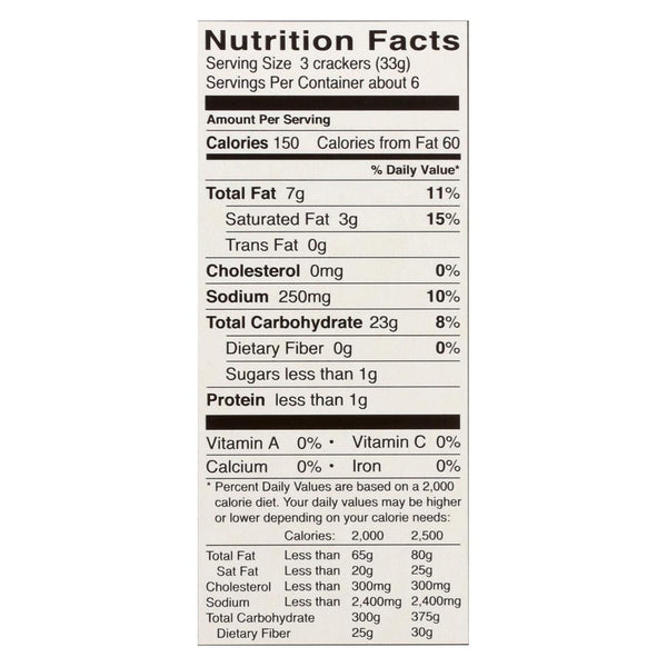 Glutino Table Crackers 7-Ounce Boxes (Pack of 12)