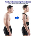 The Natural Posture Posture Corrector for Men and Women - Lumbar Back Brace and Shoulder Straightener - Helps Provide Lower Back Support and