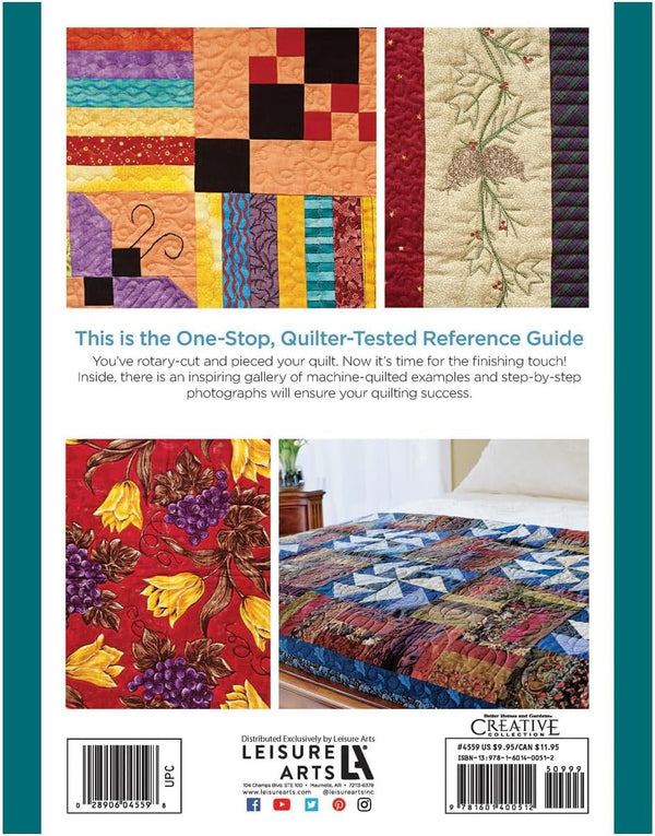 Leisure Arts BHG Teach Yourself to Machine Quilt Quilting Book
