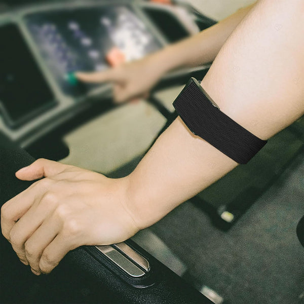 Fitcent Sport Elastic Wristband/Bicep Band Strap Compatible for WHOOP 4.0 WHOOP 3.0 Fitness Tracker Accessory with U Shape