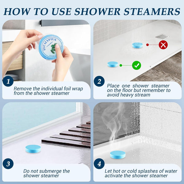 Shower Steamers, 18 PCS Set, Self Care Relaxation Shower Tablets with Shea Butter, Shower Bombs, Christmas Gift Ideas for Mother'S Day, Women, Wife
