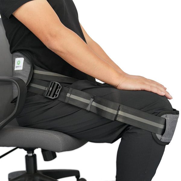 Back Support Belt for Better Back Whole Day Low Back Pain Relief -Posture Correcting Harness & Relieve Sciatica, Keeps Back Straight While Seated,