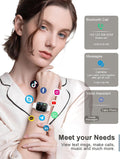 Smart Watches for Women Men [Make/Answer Calls/Ai Voice/Female Health] Android Phones Iphone Compatible, 1.83âFitness Tracker Watch for Women