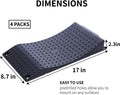 Homeon Wheels Tire Saver Ramps Anti-Slip Pads Design, Car Tire Wheel Ramps for Flat Spot and Flat Tire Prevention, Tire Savers for Storage,