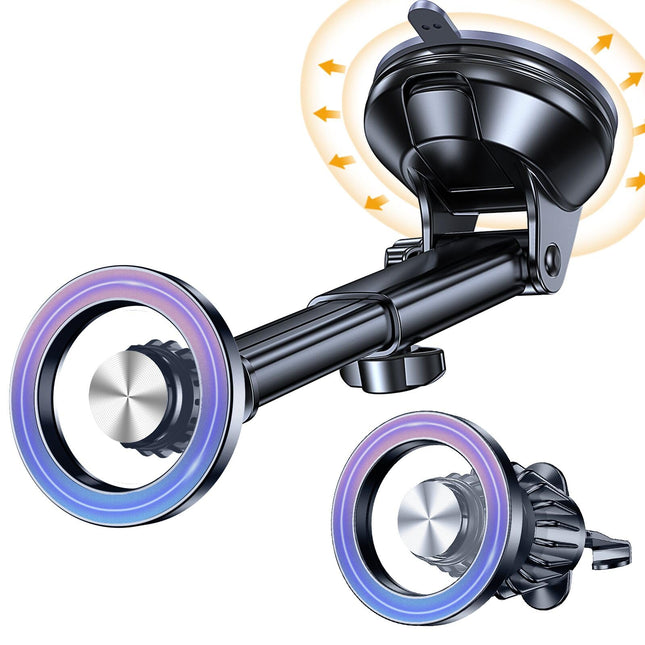 For Magsafe Car Mount? Windshield + Vent + Dash ? Magnetic Phone Holder for Car Phone Holder Mount Cell Phone Holders fo