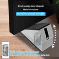 Strongest Adjustable Spring Loaded Large Door Stopper - Heavy Duty Tall Door Stop Wedge Door Stoppers for Bottom of Doors,Tall up to 3 in Doorstop