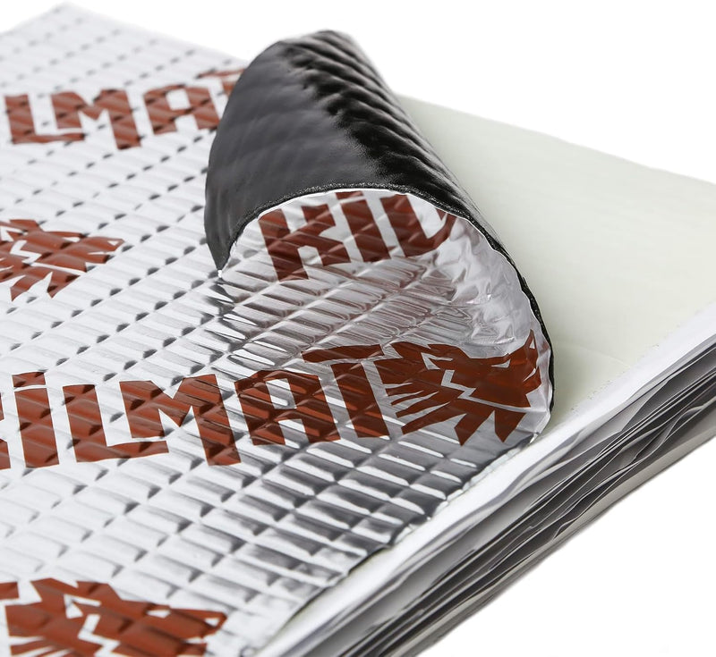80 Mil 18 Sqft Car Sound Deadening Mat, Butyl Automotive Sound Deadener, Audio Noise Insulation and Dampening