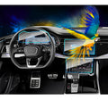 3Pcs 2024 2025 2023-2020 Audi Q7 / Q8 10.1-Inch Screen Protector Navigation a Smaller 8.6-Incher Located Below,Dashbord Tempered Glass Protective Film