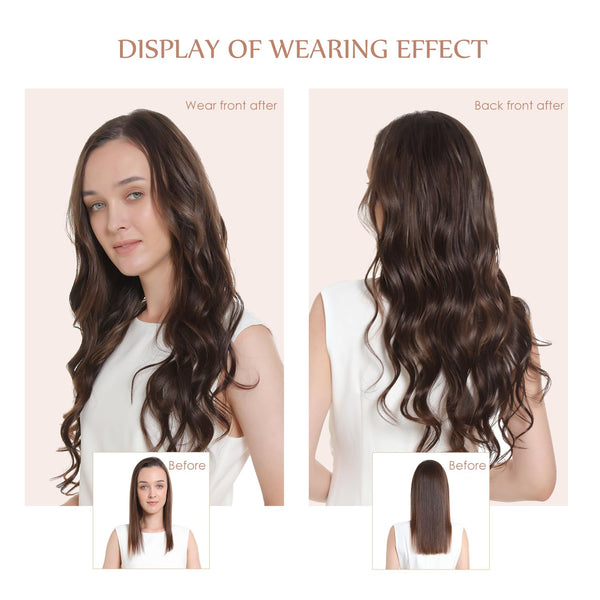 Sisily Clip in Hair Extensions Real Human Hair,14 Inch 130G, Natural Straight Human Hair Clip in Extensions for Black Woman, Soft Straight 7Pcs