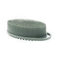 Ecotools Silicone Body Scrubber, for Gentle Cleansing & Exfoliating, 2-In-1 Silicone Scrubber & Body Massager, Hygienic & Durable Bath Accessory,