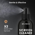 Screen Cleaner Spray - TV Screen Cleaner Spray and Microfiber Cloth Kit, Computer Screen Cleaner & Car Screen Cleaner for TV, Monitor, Laptop,