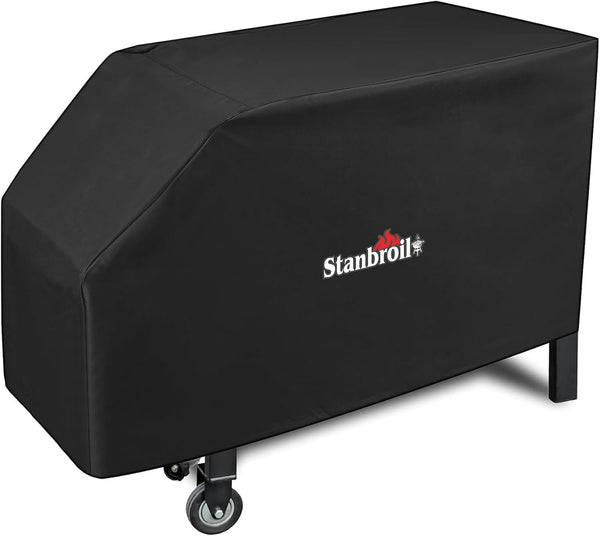 Stanbroil 28" Griddle Cover for Blackstone 2 Burner Grills, 600D Heavy Duty Waterproof Anti-Uv Canvas Flat Top BBQ Cover for Blackstone 28