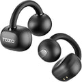 TOZO Openearring True Open Ear Headphones, Lightweight Comfort Open Ear Clip Wireless Earbuds, 40H Play Bluetooth 5.4 Headphones with Smart