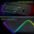 BladeHawks Extra Large RGB Gaming Mouse Pad-14 Light Modes, Extended Soft LED Mouse Pad, Anti-Slip Rubber Base, Computer Keyboard Mousepad Mat
