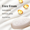 Olay Beauty Bar, Ultra Moisture,10X More Moisturizers, Nourishing Conditioners, Smooth & Gentle on Skin, Vitamin B3 Complex, for All Skin Types,