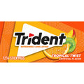 Trident Bubblegum Sugar Free Gum, 12 Packs of 14 Pieces (168 Total Pieces)