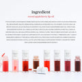 NOONI Korean Vegan Appleseed Lip Oil - Appleberry | Long-Lasting, Moisturizing, Plumping, Revitalizing for Dry Lips, Waterproof, No Peel Off,
