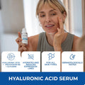 Dermaglos Hyaluronic Acid Serum for Face with Pro Vitamin B5 and Glycerin, Hydrates, Firms, Tones, and Reduces Expression Lines, Suitable for