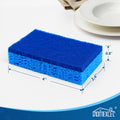 HOMEXCEL Sponges Kitchen 24Pcs, Non-Scratch Scrub Dish Sponges, Safe on Non-Stick Cookware,Dual Sided Cleaning Sponges for