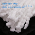 3 Pack Spin Mop Replacement Head for Hurrica, Mopnad, Cassabel and Other 360 Spin Mop Systems, Microfiber Spin Mop Refills (3Pc-White)
