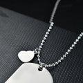 To My Son Dog Tag Necklace from Dad Best Wish to My Son Never Forget How.Love Dad Pendant Necklace,Inspirational Gifts for Son and Men Military