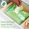 Mckesson Flushable* Adult Wet Wipes â 144 Wipes (3 Pack of 48) â Aloe & Vitamin E, Plant-Based Cleansing Wipes, Scented