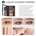 All in One Makeup Kit for Girls - 16 Colors Naked Eyeshadow Palette, 3Pcs Makeup Brushes, Waterproof Eyeliner Pencil, Eyebrow Powder,Eyebrow
