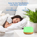 Aromatherapy Essential Oil Home Diffuser with Remote Control, 300ML Large Room Cool Mist Air Humidifier, 8 Hours Quiet Operation, Timer, 7 Colors