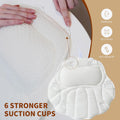 Luxury Bathtub Pillow, Mesh Bath Pillow with Suction Cups ï¼Bathtub Pillow for Women Relaxing, Bath Pillows for Tub Neck and Back Support,Fits All